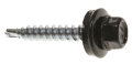 Farmerskrue 4,8 x 35 svart - 25 stk.